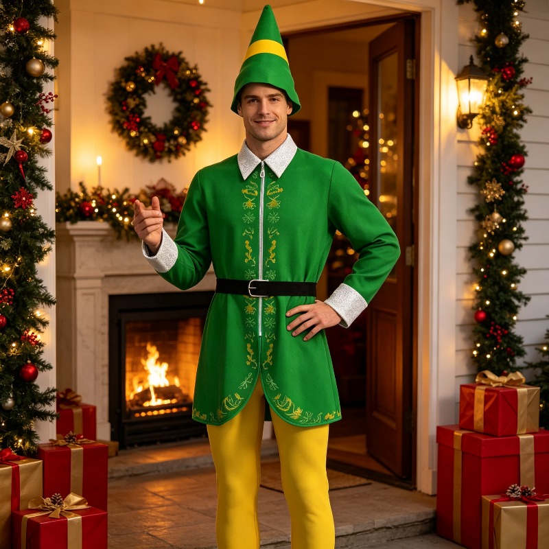 Elf Costume Christmas - Set de accesorios para disfraces, disfraz