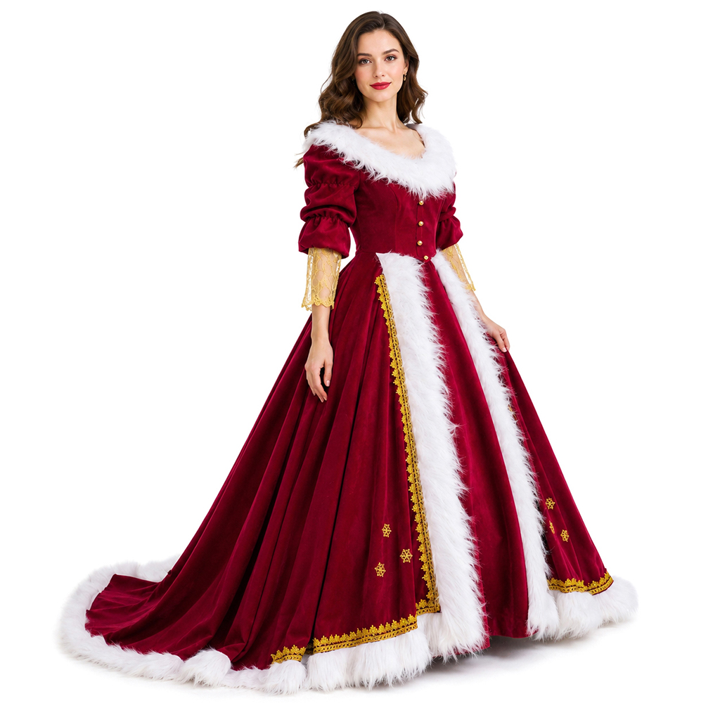 Elf Costume Christmas - Disfraces de Lujo de Mamá Noel