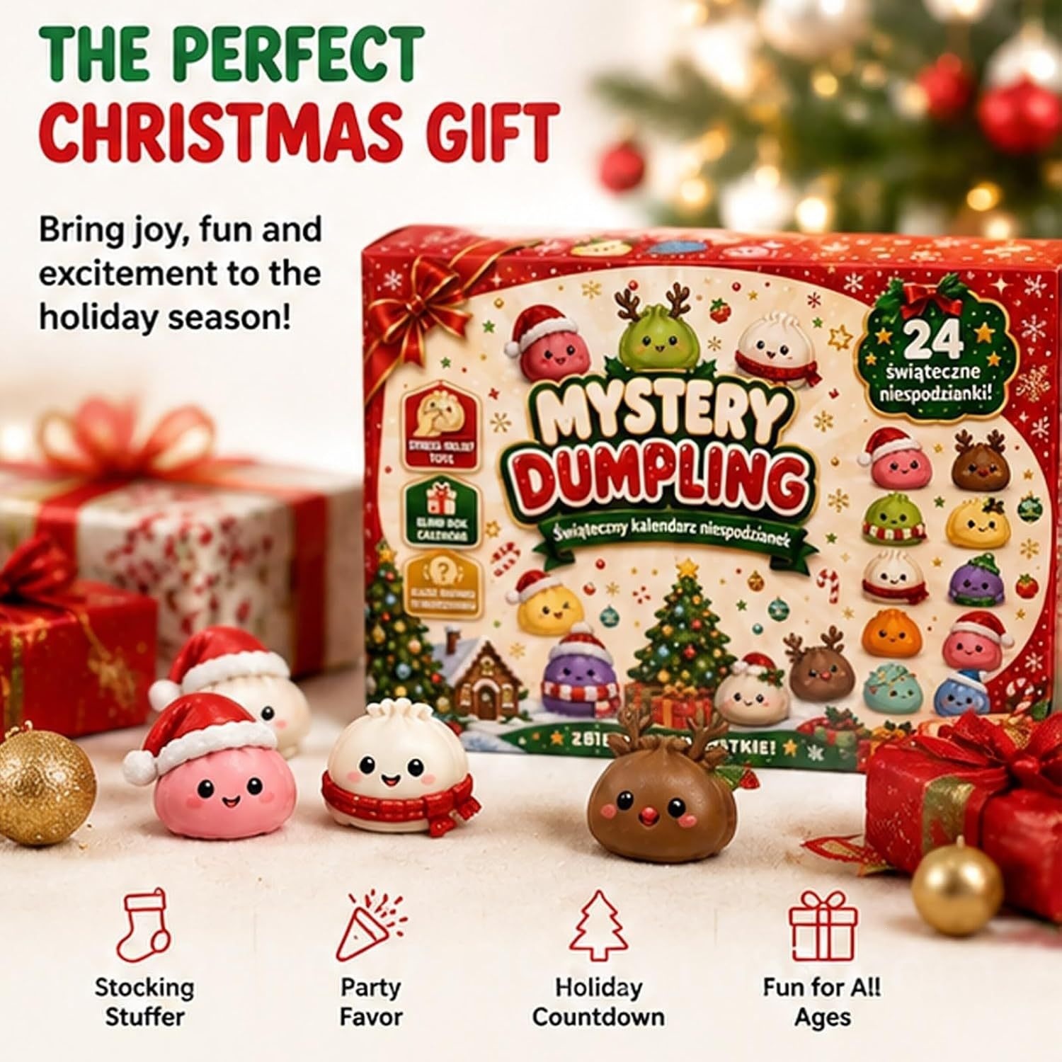 Advent Calendar Gift - Calendario de Adviento Sorpresa de Navidad