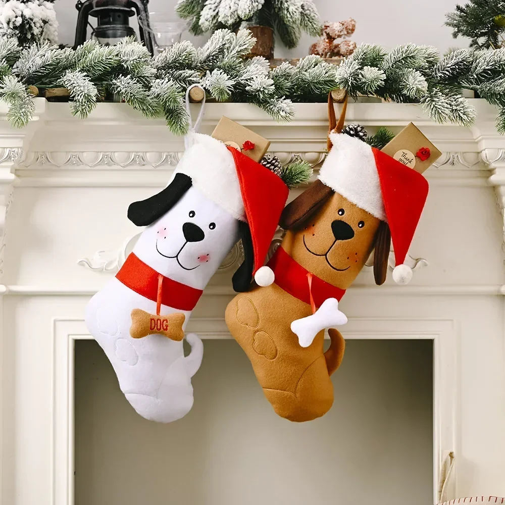 Medias de Navidad con forma de - Christmas Stocking Hanging reseña y precio