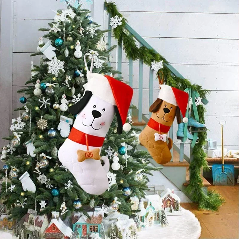 Medias de Navidad con forma de - Christmas Stocking Hanging reseña y precio