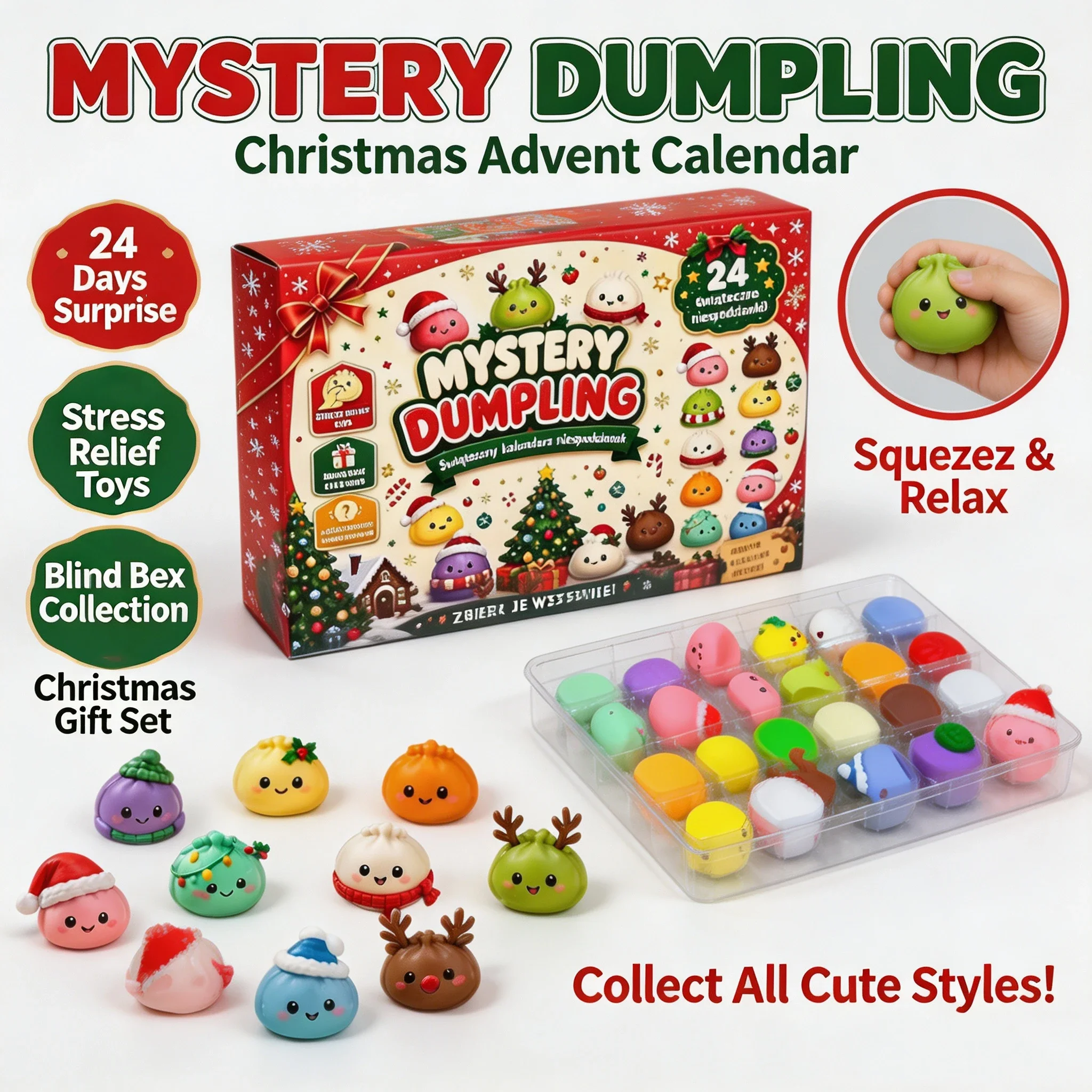 24 piezas, calendario de advie - Advent Calendar Gift reseña y precio