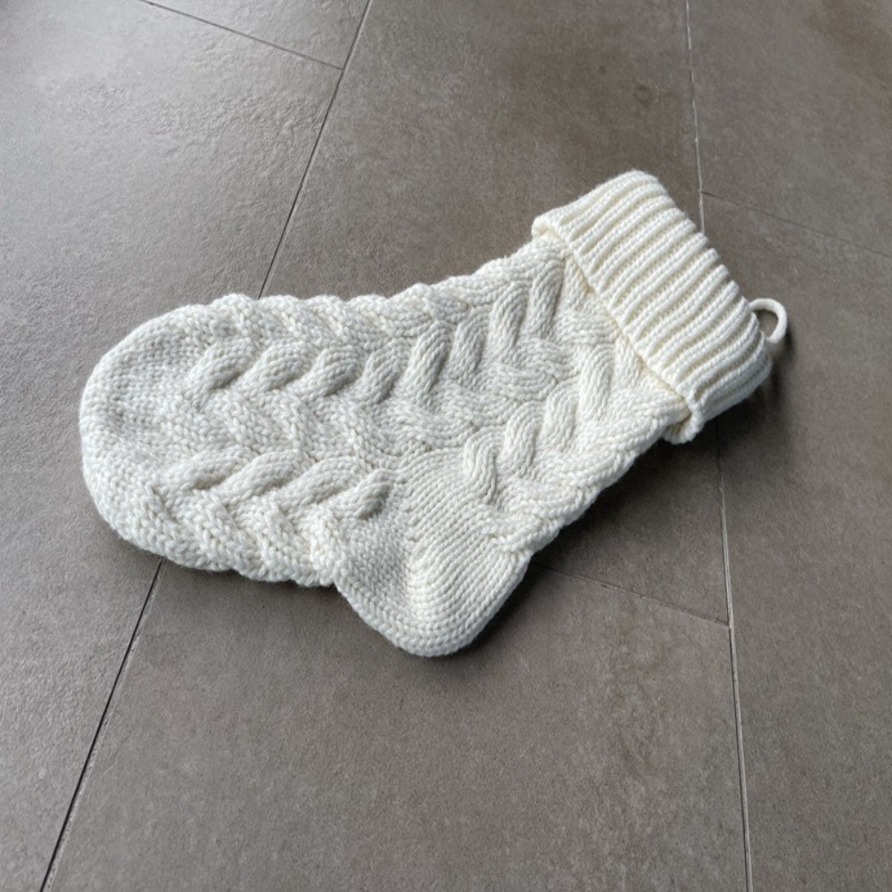 Calcetines navideños de punto, - Christmas Stocking Hanging reseña y precio