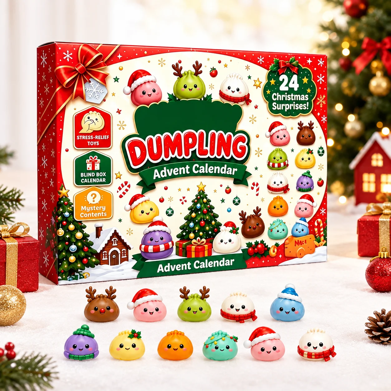 Adorable Calendario de Advient - Advent Calendar Gift reseña y precio