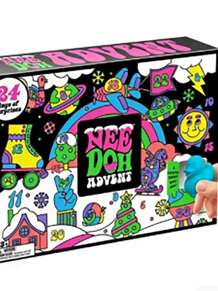 24 piezas de juguetes antiestr - Advent Calendar Gift reseña y precio