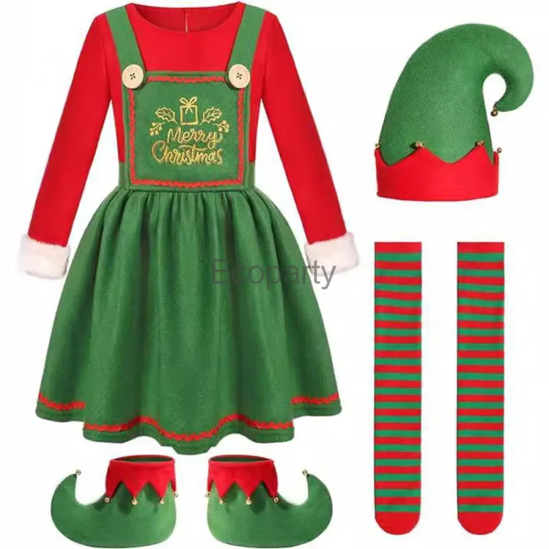 Disfraz de Papá Noel de Navida - Elf Costume Christmas reseña y precio