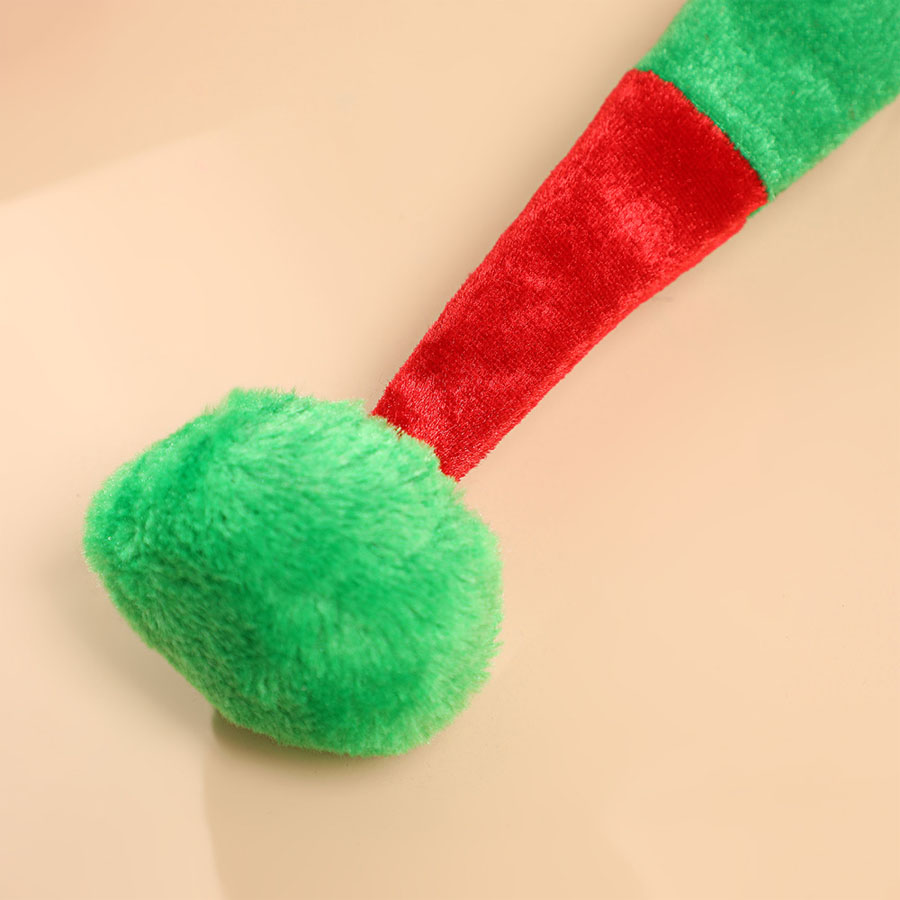 Gorro de Papá Noel a rayas lar - Santa Hat Plush reseña y precio