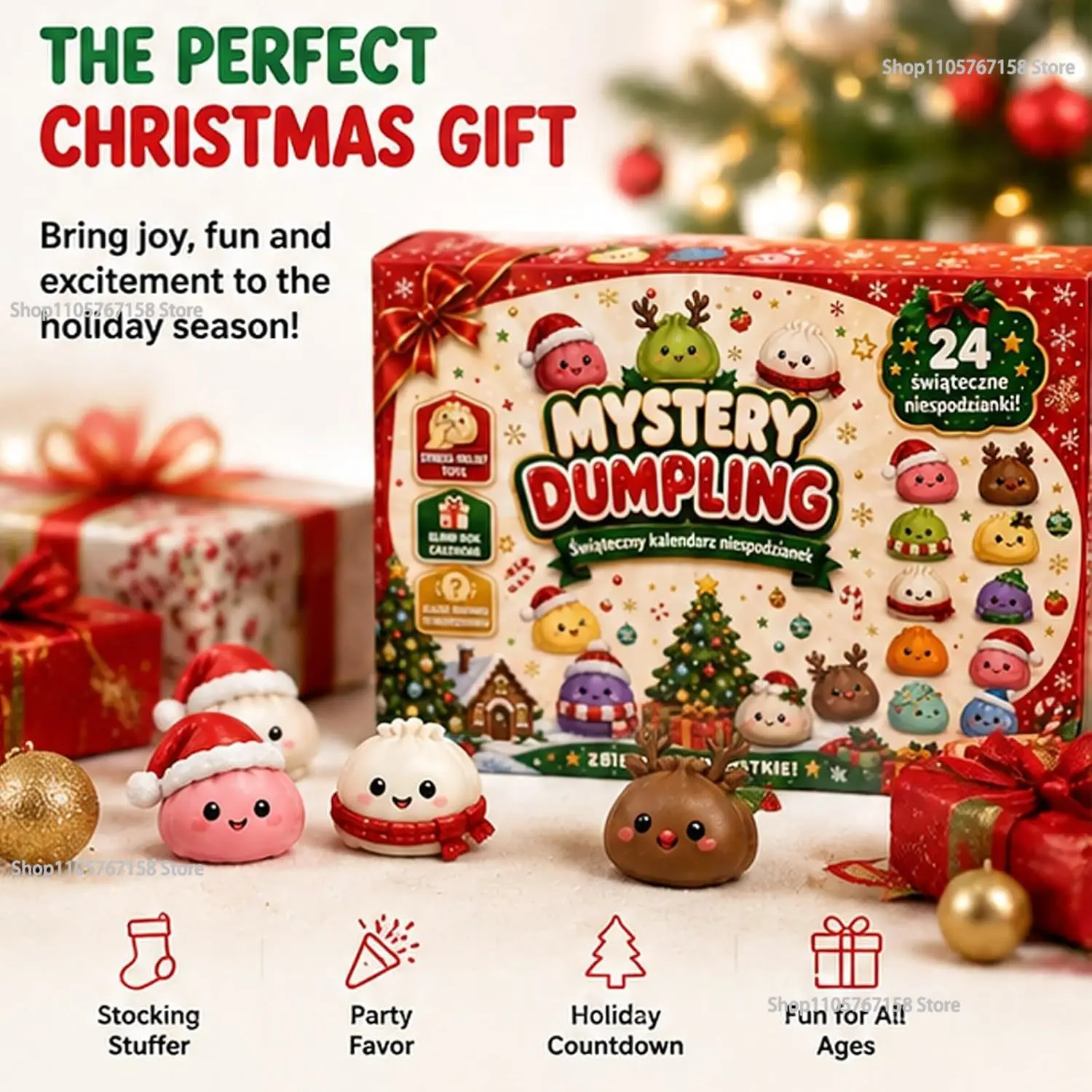 Calendario de Adviento Navideñ - Advent Calendar Gift reseña y precio
